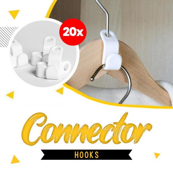 Connector hooks – Haczyki oszczędzające miejsce (20 sztuk)