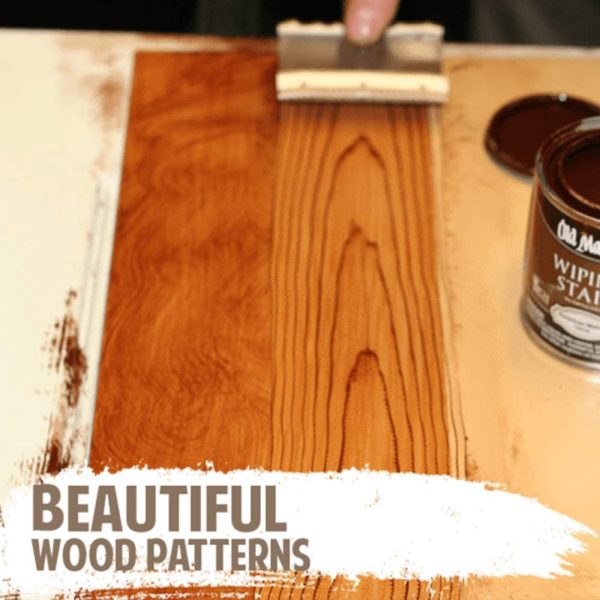 DIY wood texture – Zestaw do malowania tekstury drewna (2 sztuki) 02