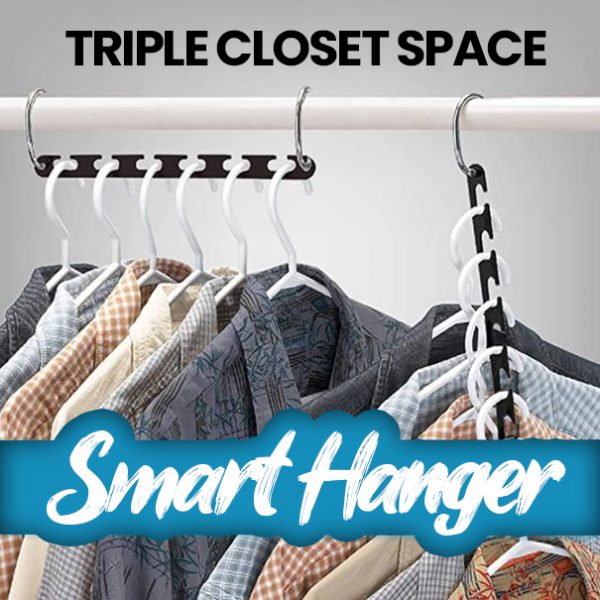 Smart Hanger – Wieszak na 40 ubrań (4+4 gratis)