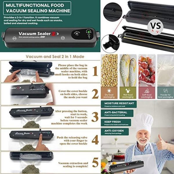 Freshfood  – Automatyczna maszyna próżniowa do żywności slider