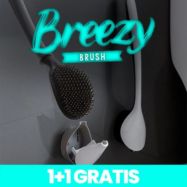 Breezy brush – Szczotka do czyszczenia toalety (1+1 GRATIS)