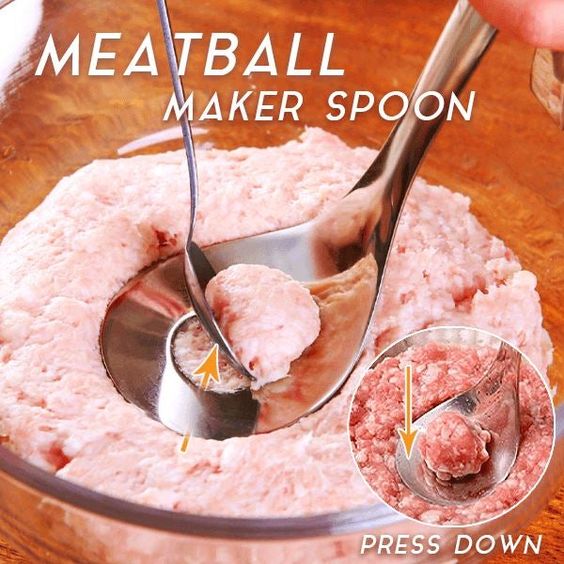 Meatball making spoon- Łyżka do robienia klopsików