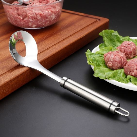 Meatball making spoon- Łyżka do robienia klopsików?1+1 GRATIS? slider
