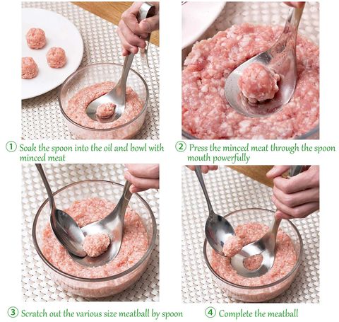 Meatball making spoon- Łyżka do robienia klopsików?1+1 GRATIS? slider