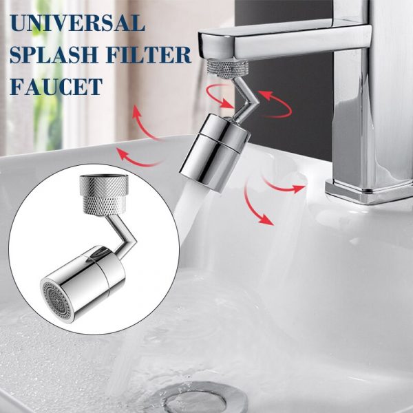360° rotating faucet – 360° KRAN OBROTOWY – 1+1 GRATIS slider