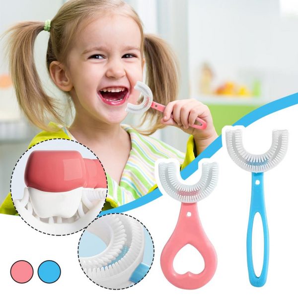 Kidsbrush – Innowacyjnie wyprofilowana szczoteczka do zębów (2 szt.) slider