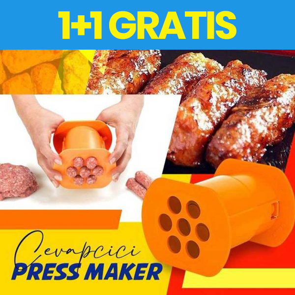 Meat Press Maker – Forma do mięsa i kiełbasek (1+1 GRATIS)